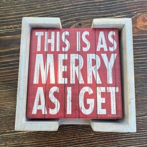 Christmas Ceramic Tile Coaster
